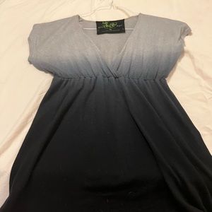 Boston Proper Ombré top.. Green Dragon